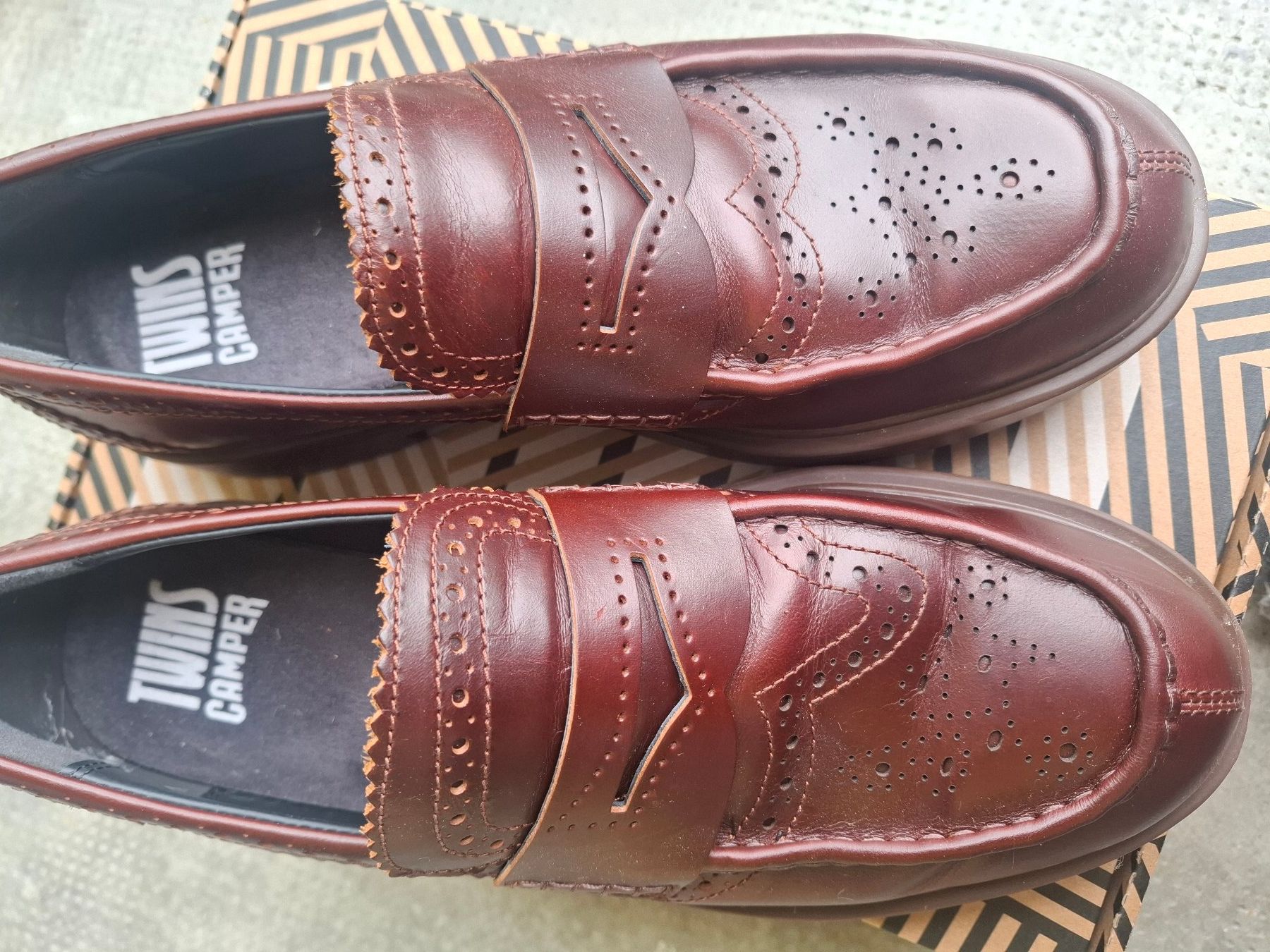Camper Scarpe da uomo: Camper Twins Loafers (45) – Usato da Basel venduto da gillussiuss 1