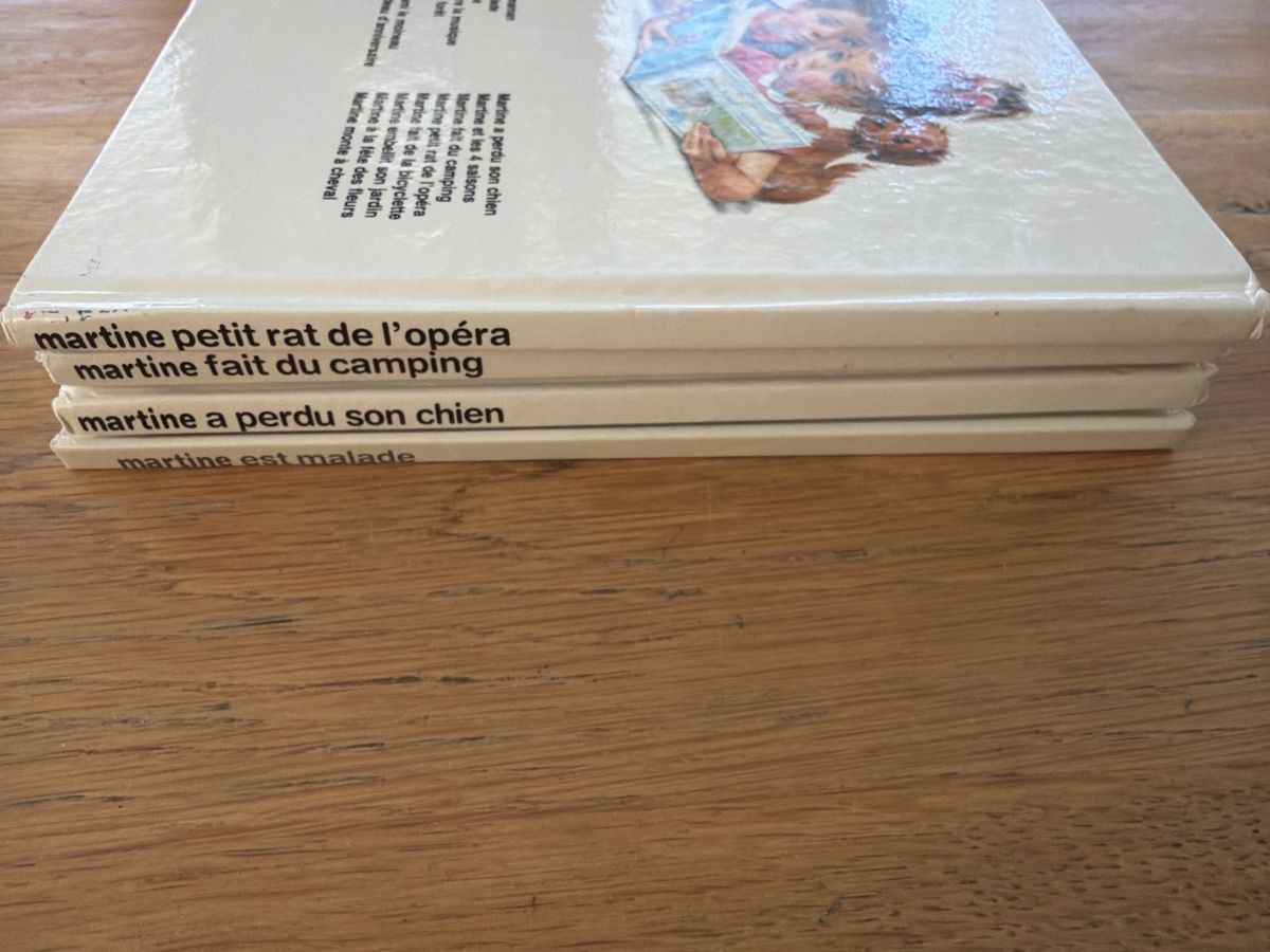 BD: BD Martine 4x – D'occasion à Echallens par JAR69 2