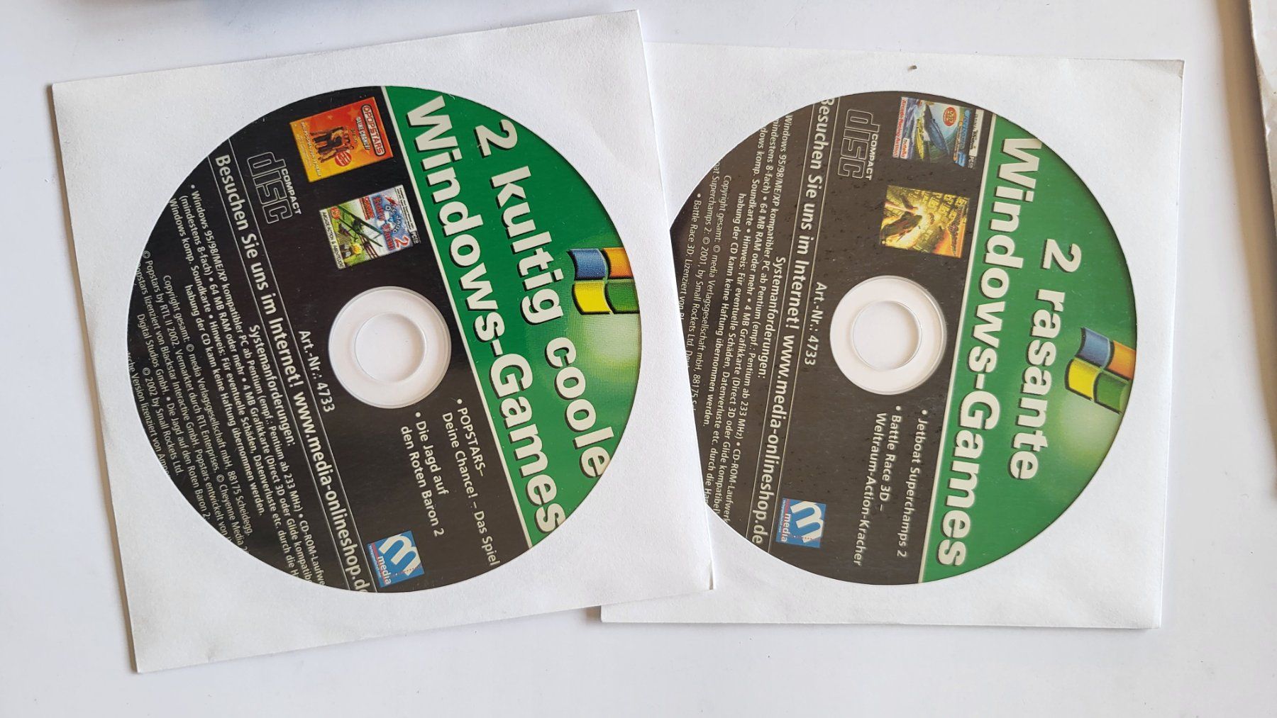 Intel PC: Diverse ältere Game CD's – Usato da Rosshäusern venduto da West66 7