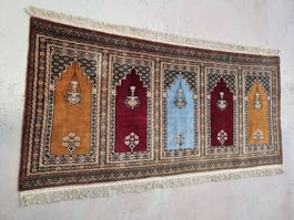 115x213 Orientteppich Handgeknüpft