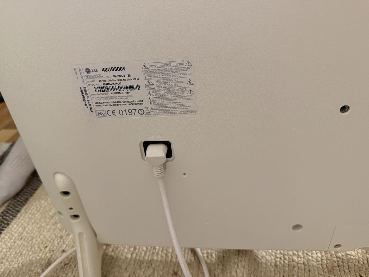 Televisori: LG TV 40UB800V – Usato da Wil SG venduto da lil_rxm7 1