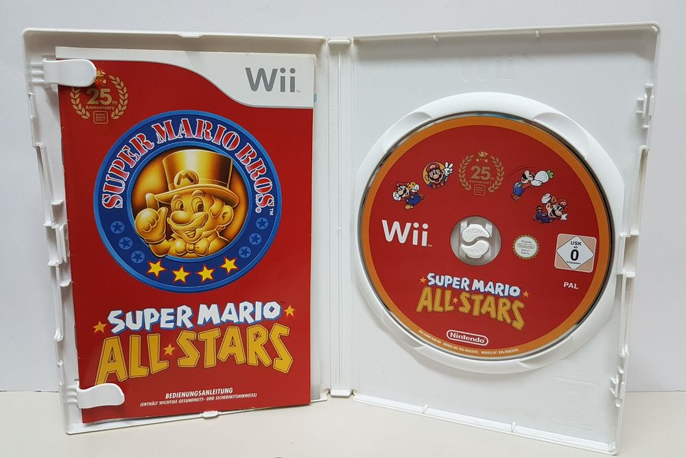 Super Mario All-Stars vier Mario Spiele auf einer Disc! Wii | Kaufen ...