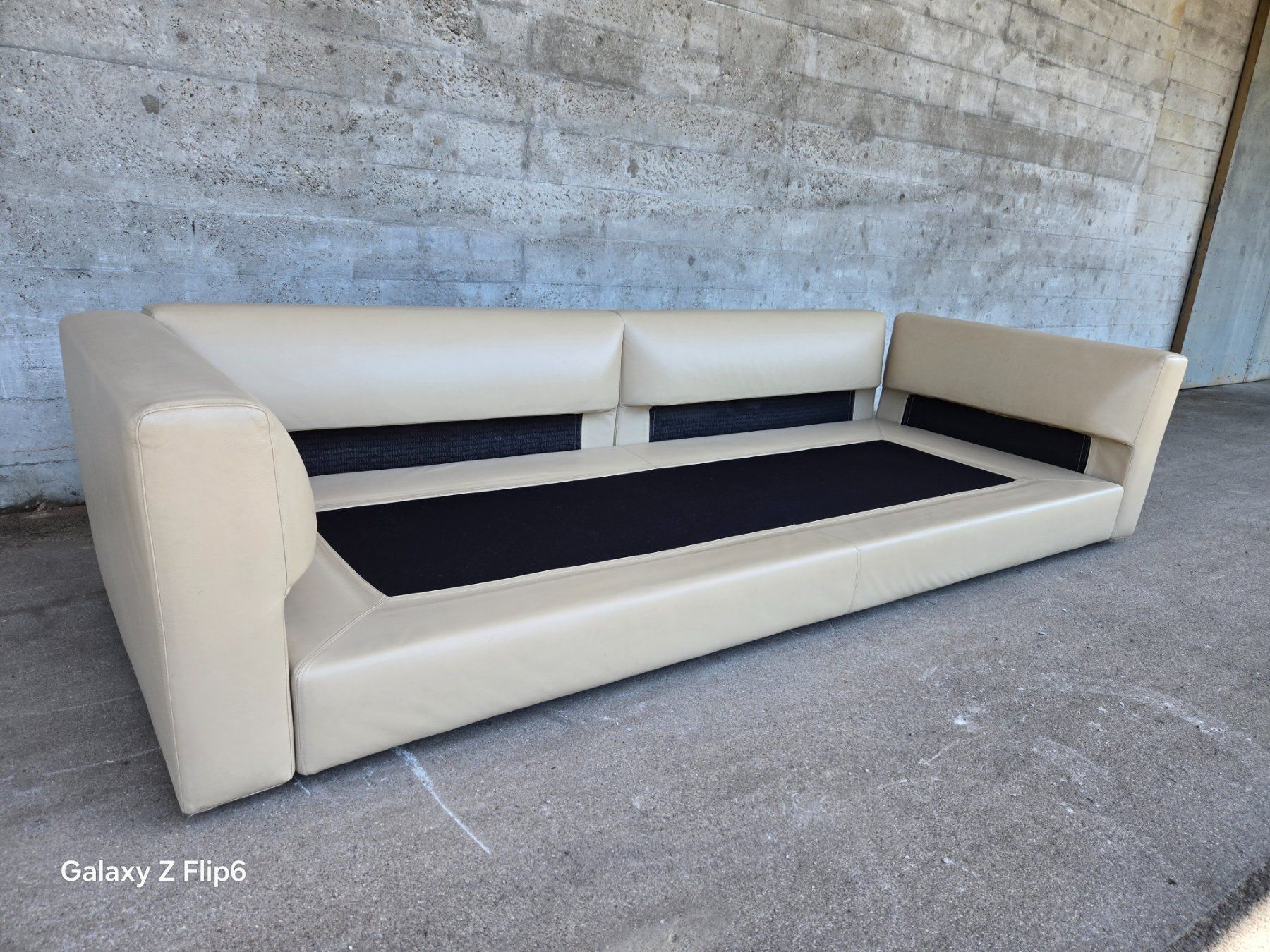 Minotti Sofas: Minotti Ledersofa – D'occasion à Weesen par Lenco1