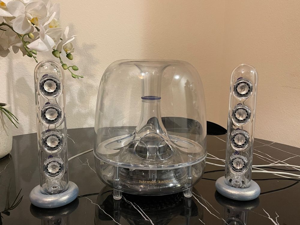 Enceintes Harman Kardon Soundsticks II 🔊neuf!🔝 (Neu und ...