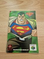 Superman 64 N64 Anleitung Deutsch Instruction Booklet Manual