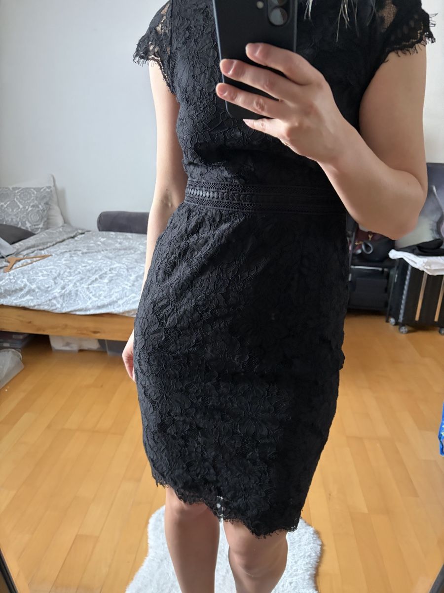 H&M Vestiti: Black lace dress H&M – Usato da Zürich venduto da Abu95 8