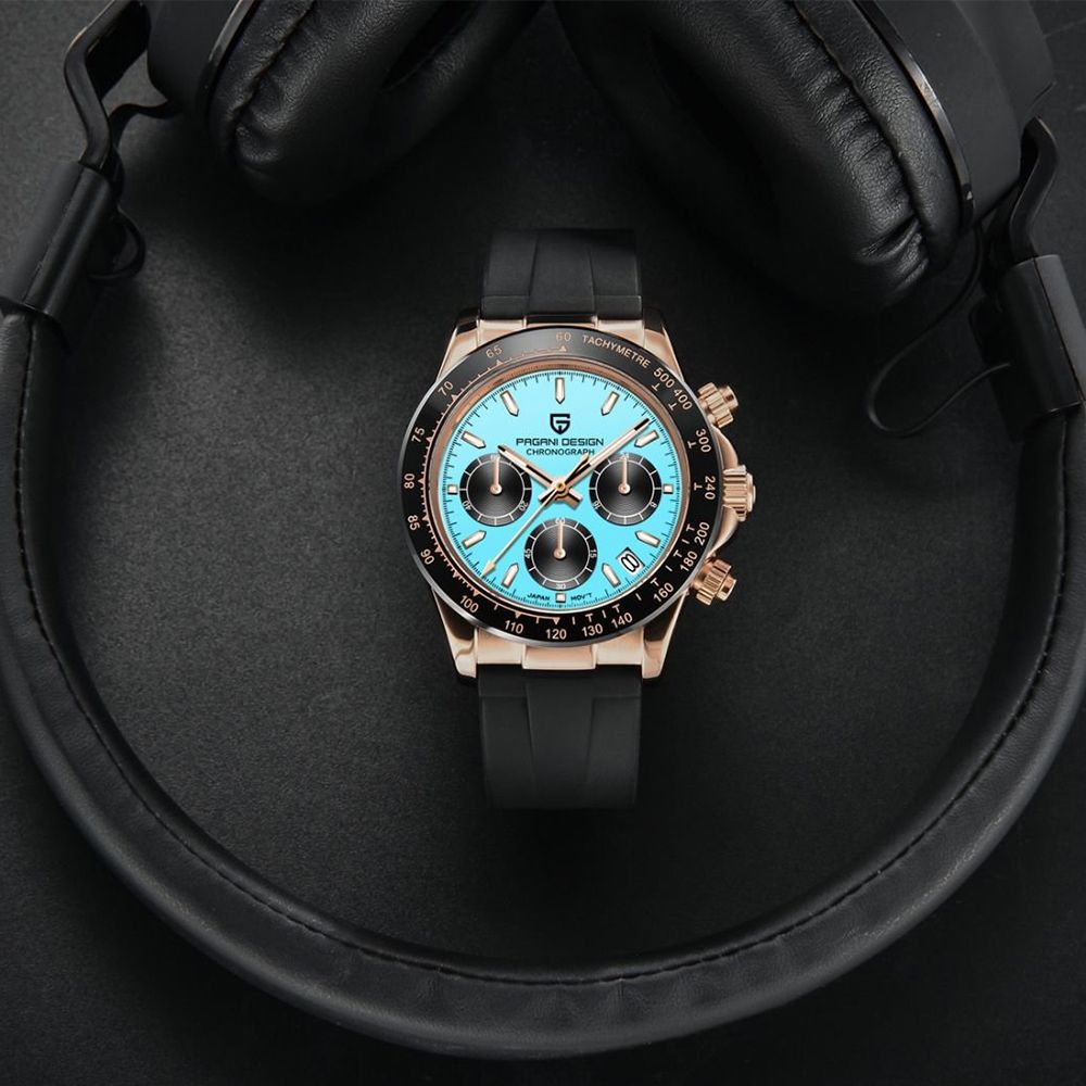 Pagani Design Orologi: Pagani Design Herrenuhr Chronograph – Nuovo e nell'imballaggio originale da Suhr venduto da sjay.Cv 2