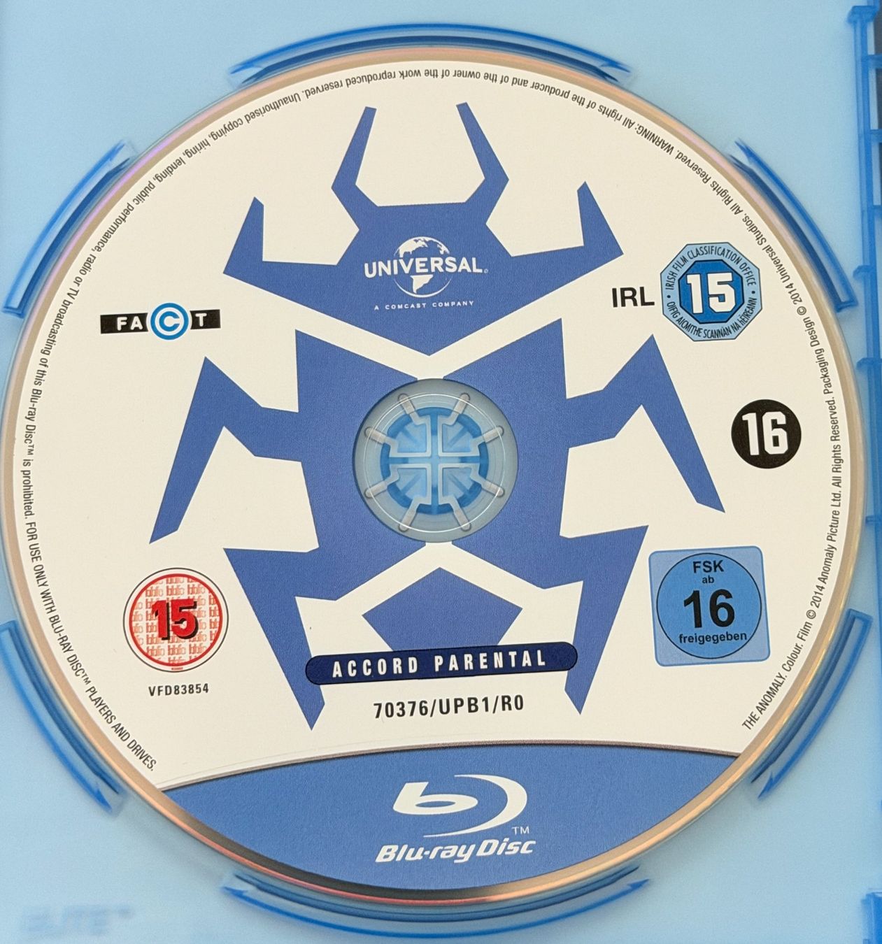 Tutti i DVDs: The Anomaly (2014) - Blu-ray – Usato da Semsales venduto da __Florian__ 3