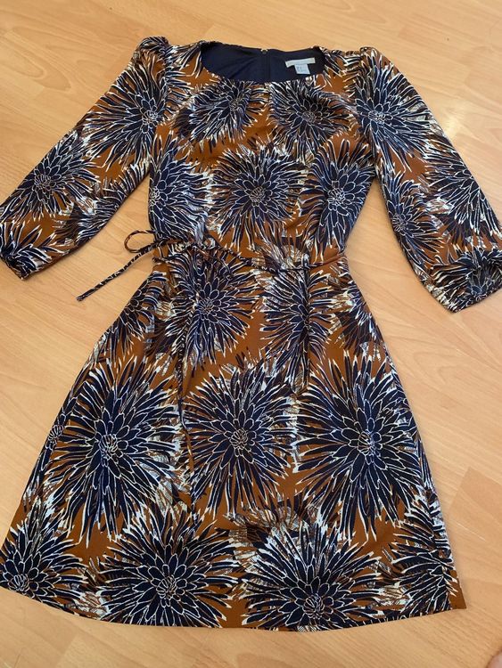 Robe Chic Imprimée Blanche – Taille 44 | Style Élégant Et Moderne Pour Femme