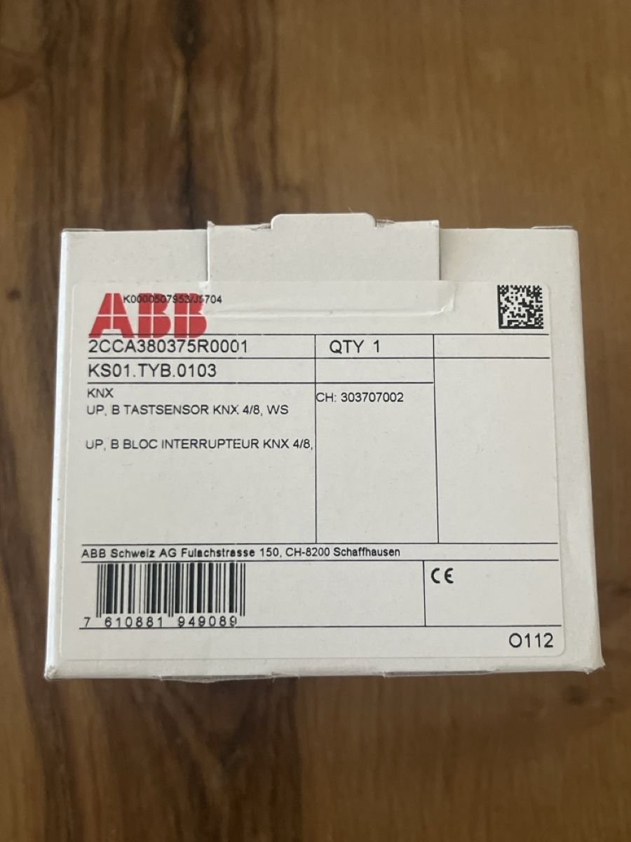 ABB Interrupteurs: ABB SIDUS KNX Tastsensor 4/8 KS01.TYB.0103 – Neuf (Voir description) à Zürich par ila_nbb6 1