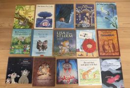 15 Kinderbücher diverse Titel gebundene Ausgaben gebraucht