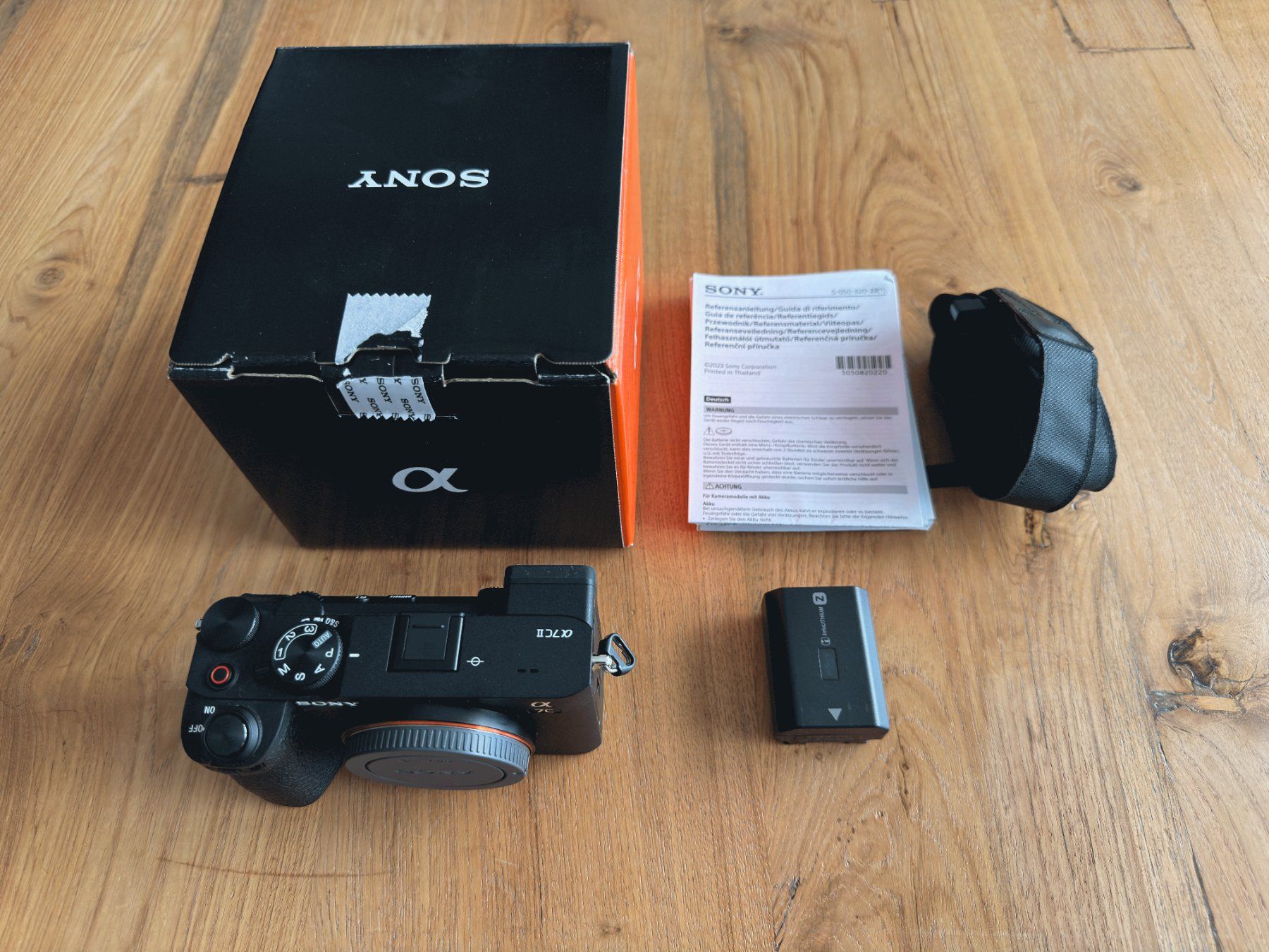 Sony Kamera: Sony Alpha 7CII – Gebraucht aus Thalwil von staublee