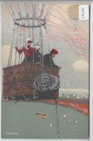 Gordon Bennett-Wettfliegen Zürich 1909 - Litho