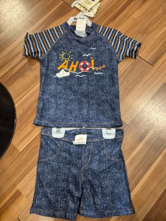 UV Badebekleidung Set "Ahoi" 50+Gr. 110/116  oder122/128