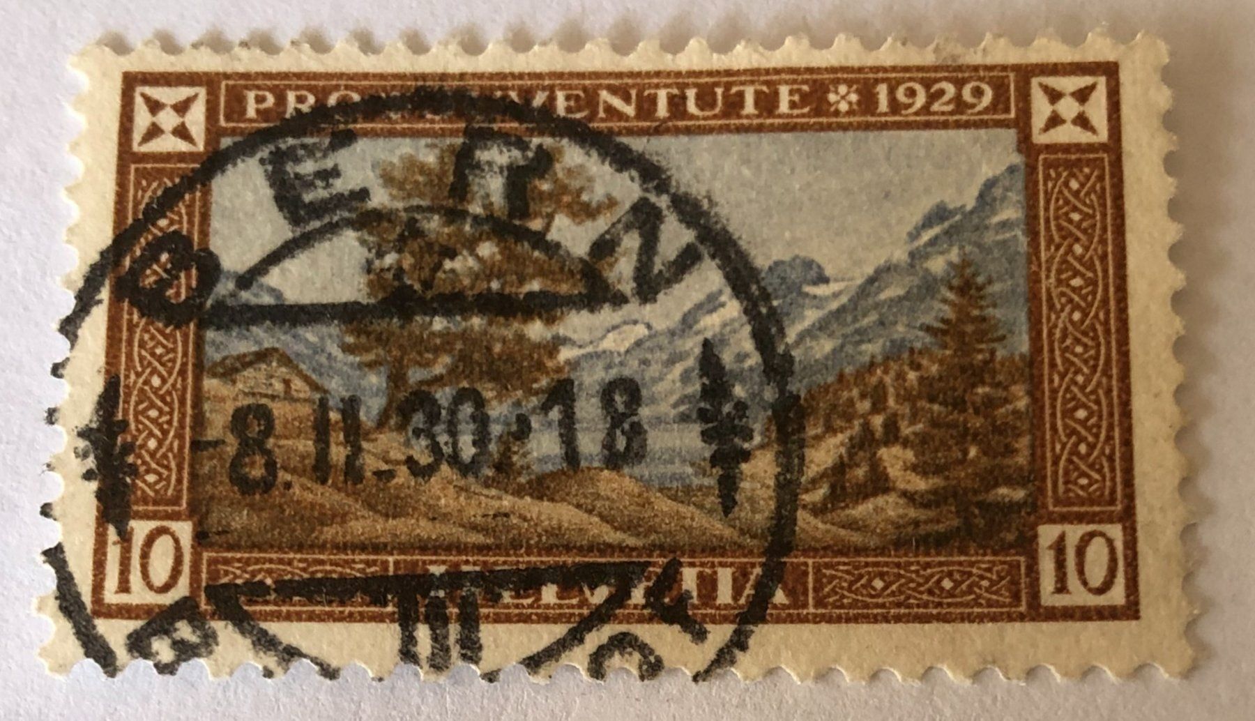 Alle Briefmarken: Nr.J50 mit Vollstempel Bern – Gebraucht aus Aarau von Billa007