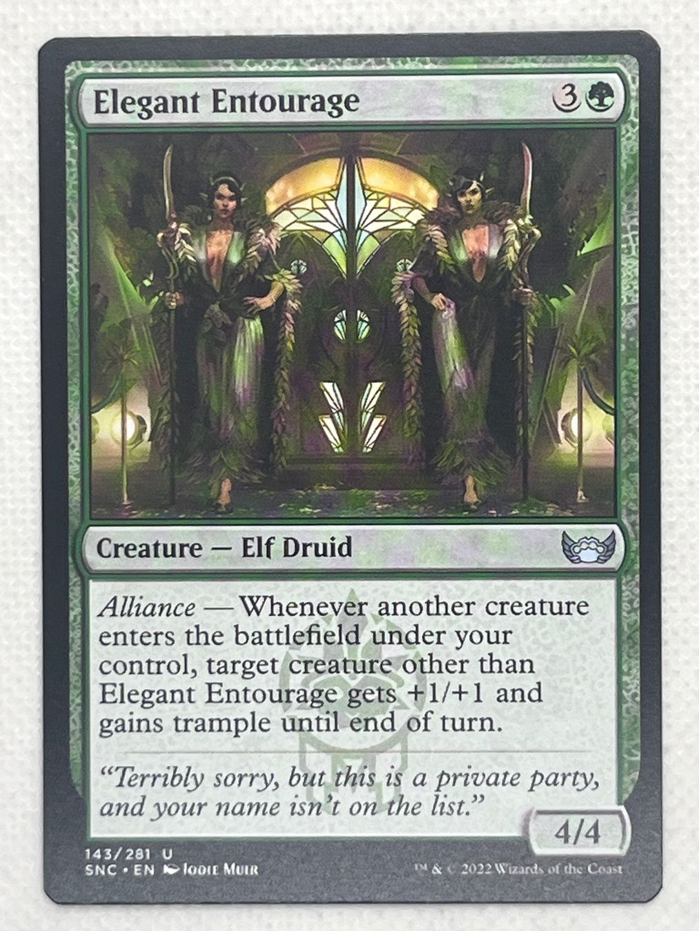 Magic The Gathering Carte collezionabili: Magic Karte - Elegant Entourage – Usato da Hinterkappelen venduto da Kim1992