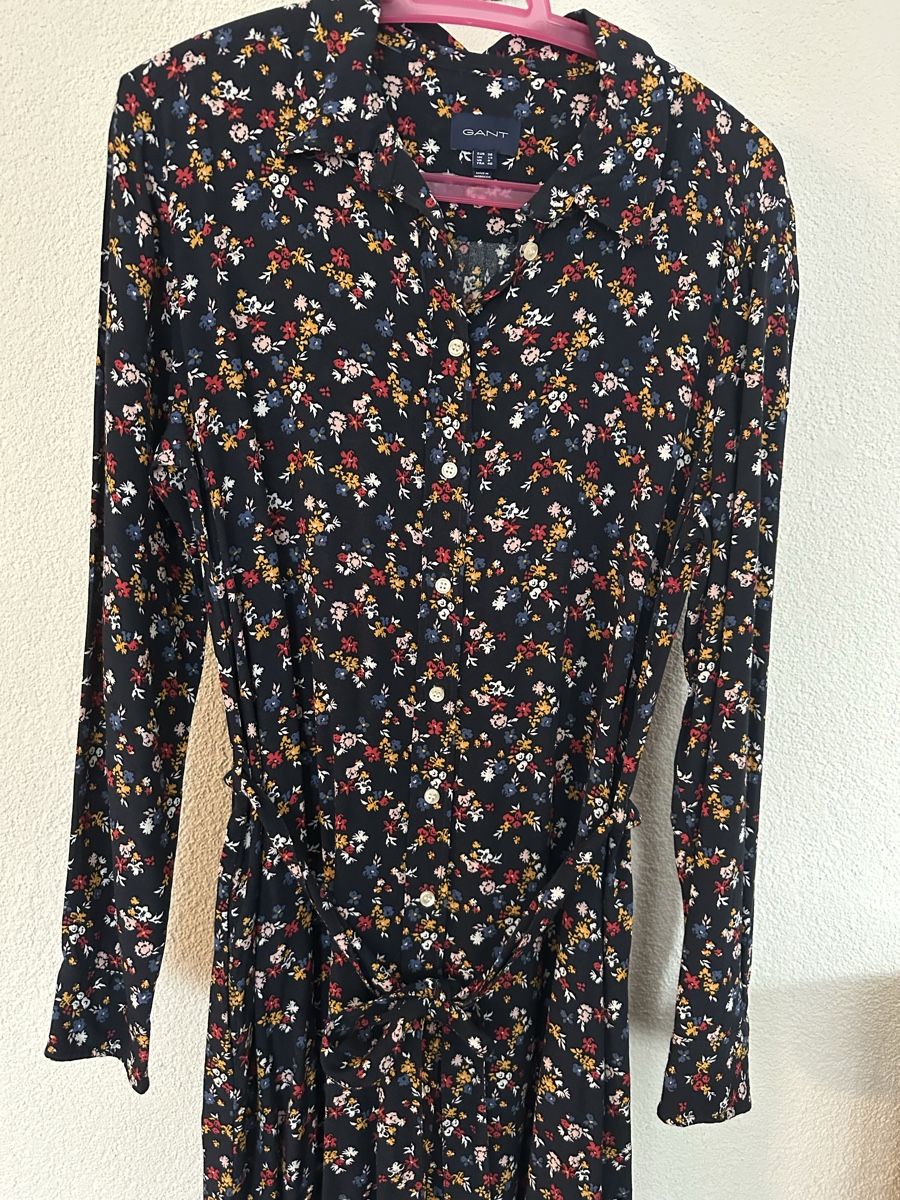 Gant Kleider: GANT Blumenkleid Gr. 38 Hemdblusenkleid Langarm – Neu (gemäss Beschreibung) aus Glattbrugg von SMusic98