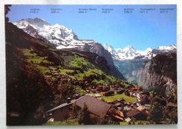 Wengen 1274 m im B.O.
