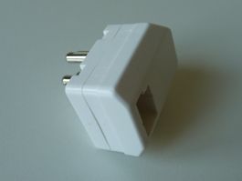 Telefon Adapter von 4-polig auf  T+T83  (einfach)