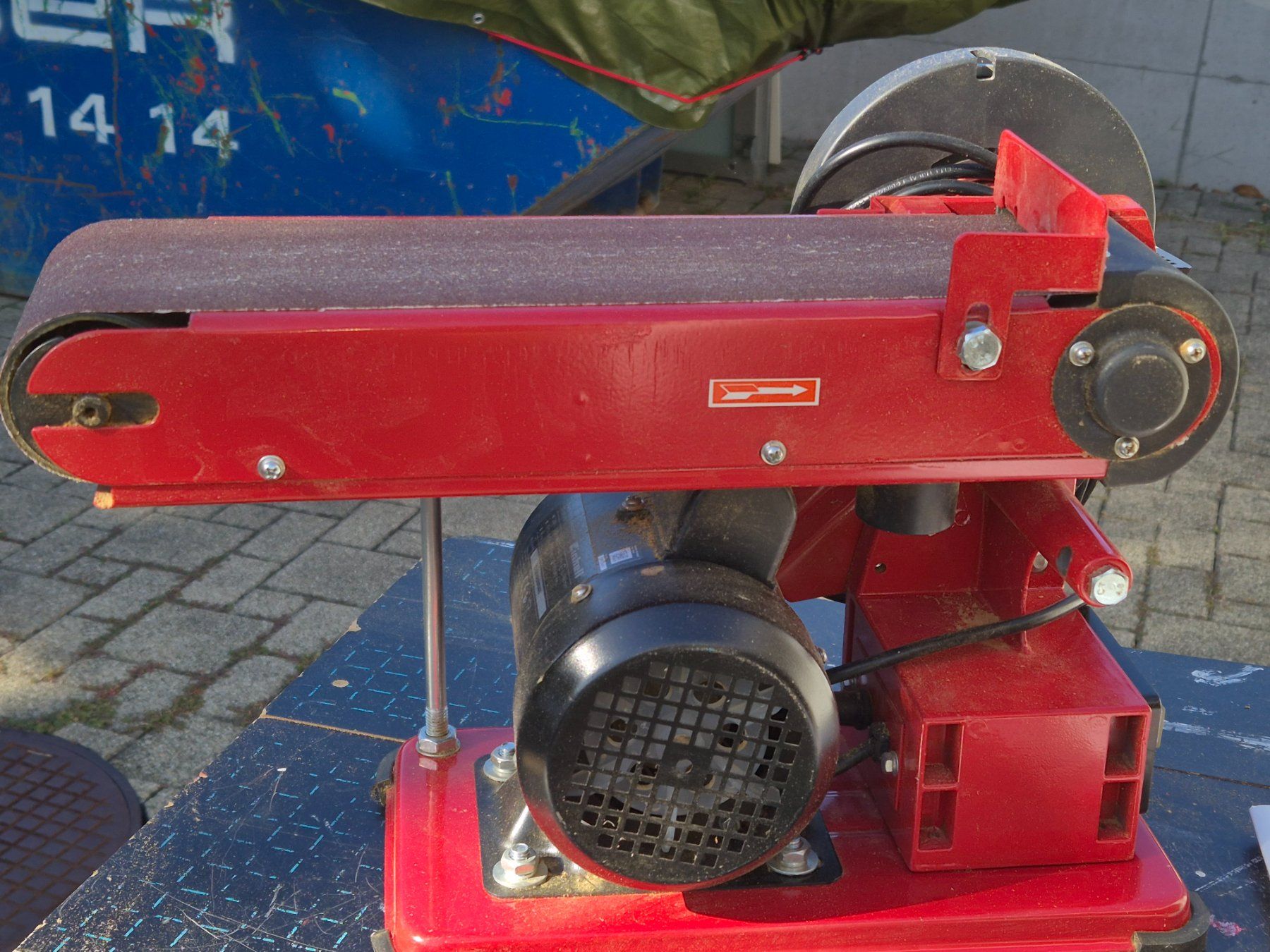 Einhell Schleifen & Polieren: Stand-Band-Tellerschleifer Einhell – Gebraucht aus Moehlin von wei_m8l5