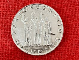 5 Franken Gedenkmünze 1941 Bundesfeier Silber TOP