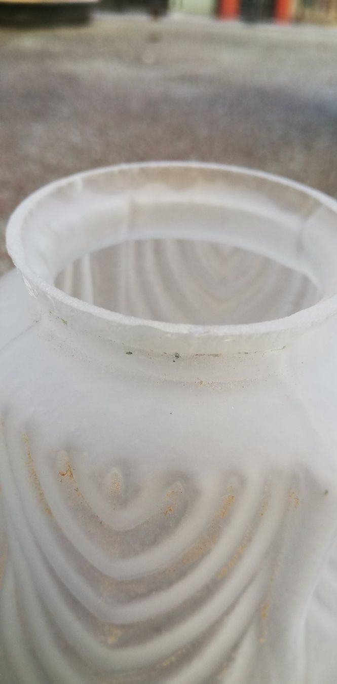 Lampenschirme: Alter Lampenschirm aus Glas – Gebraucht aus Thun von Matthias72 5