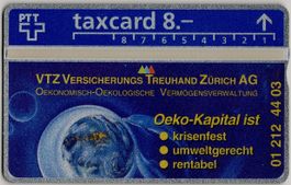 8.- VTZ AG - seltene Kunden Taxcard
