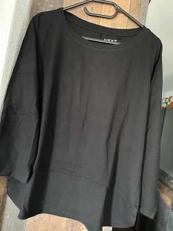 Next Shirt, 3/4 Aermel, Schwarz, Gr. M, Top Zustand!