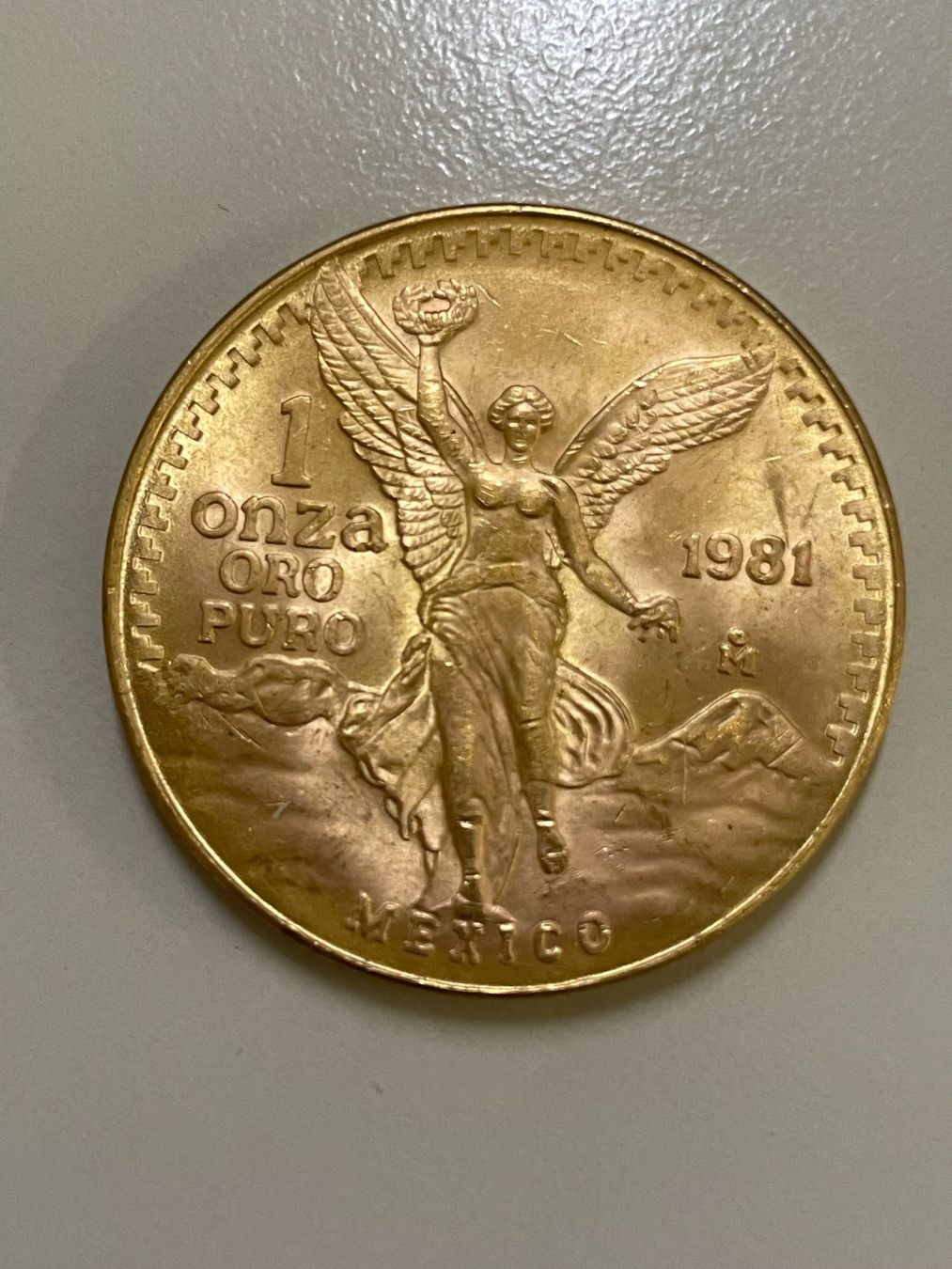 Alle Münzen: Gold 1 unze Libertad Mexiko1981 – Gebraucht aus Fribourg von delgrand34