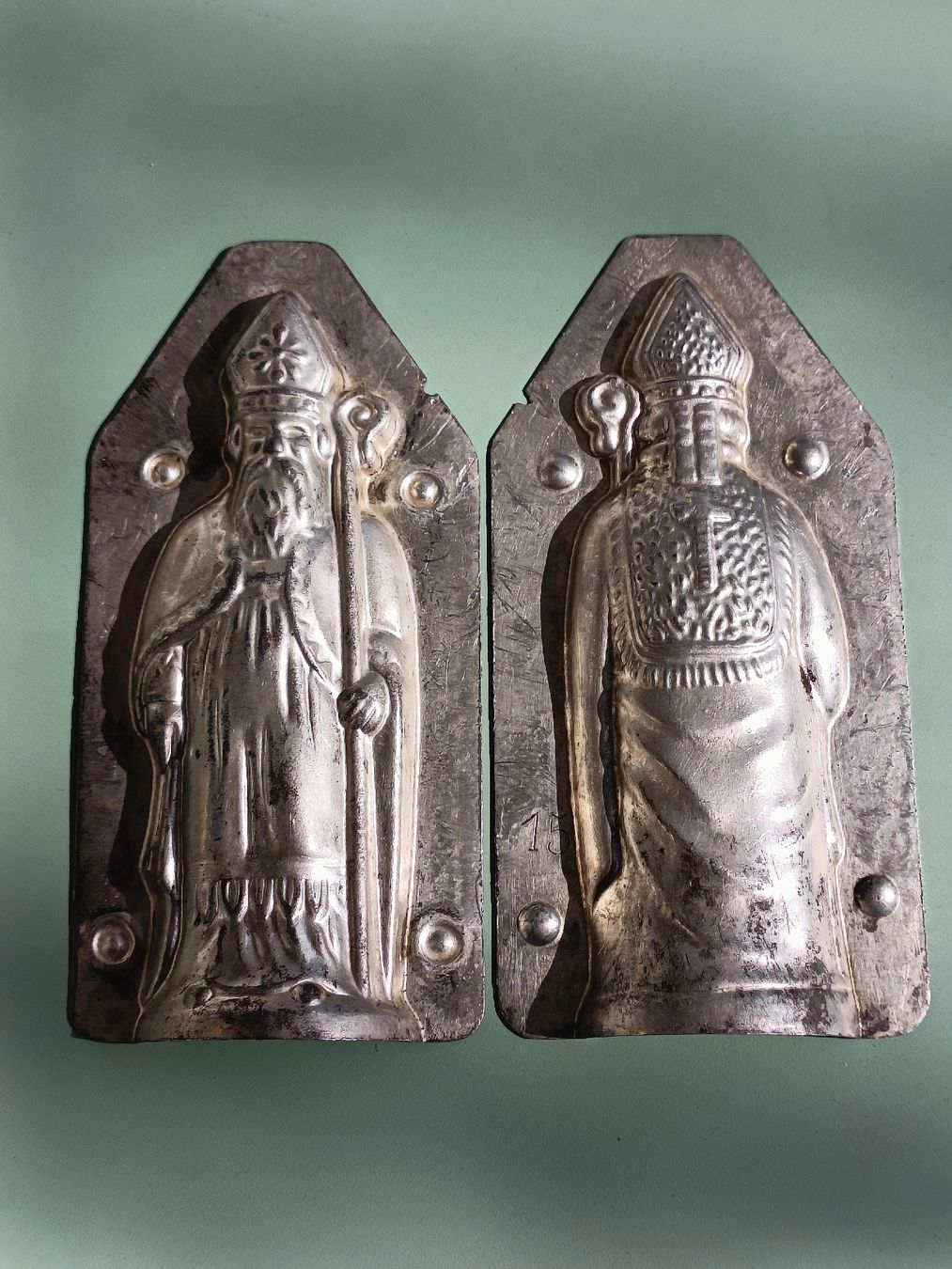 Teglie da forno: Alte Schoggi Form / Samichlaus – Usato da Brugg AG venduto da Ente015 2