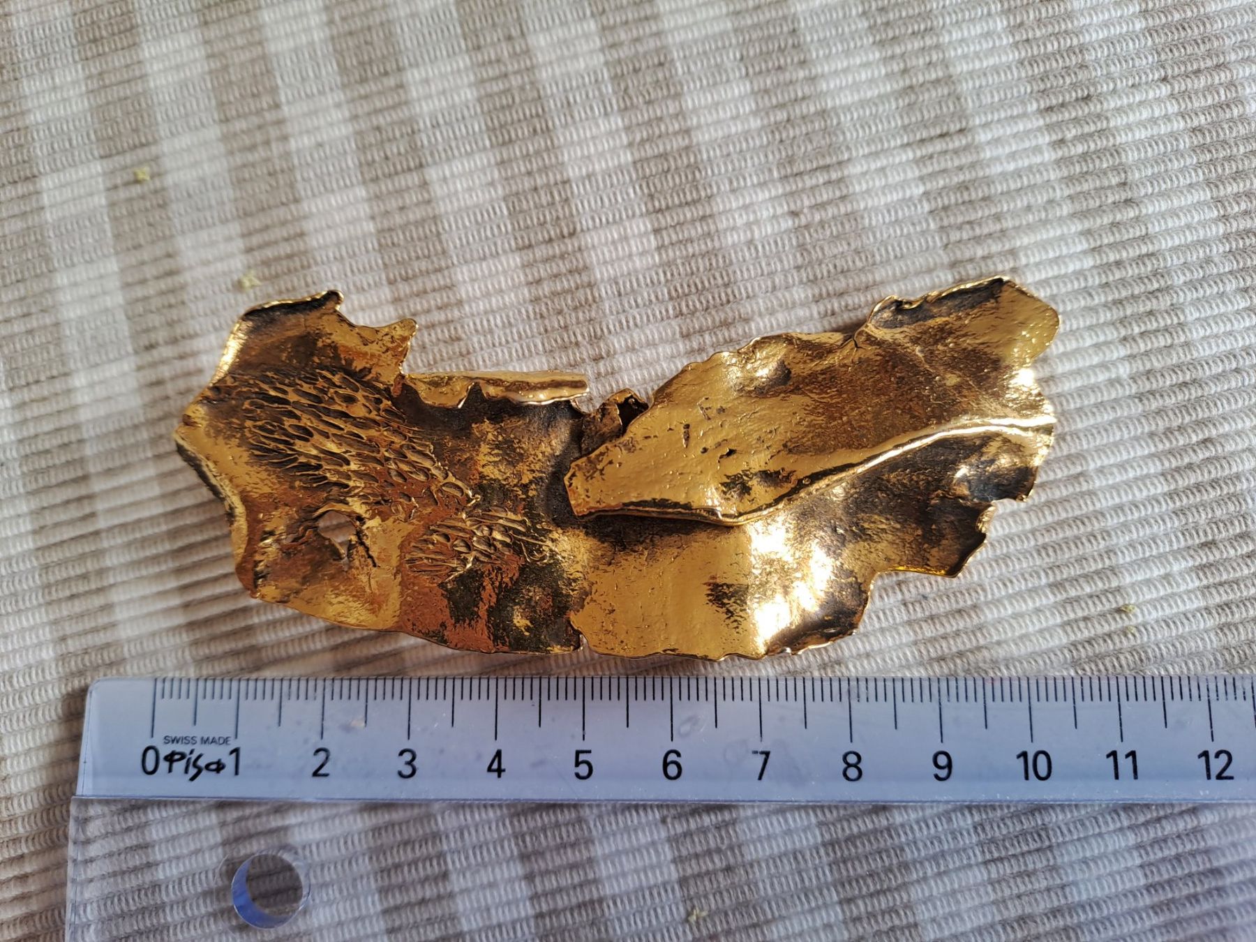 Spille & Fermagli: BROCHE  BRONZE Doré – Usato da LAUSANNE venduto da KWEW 4