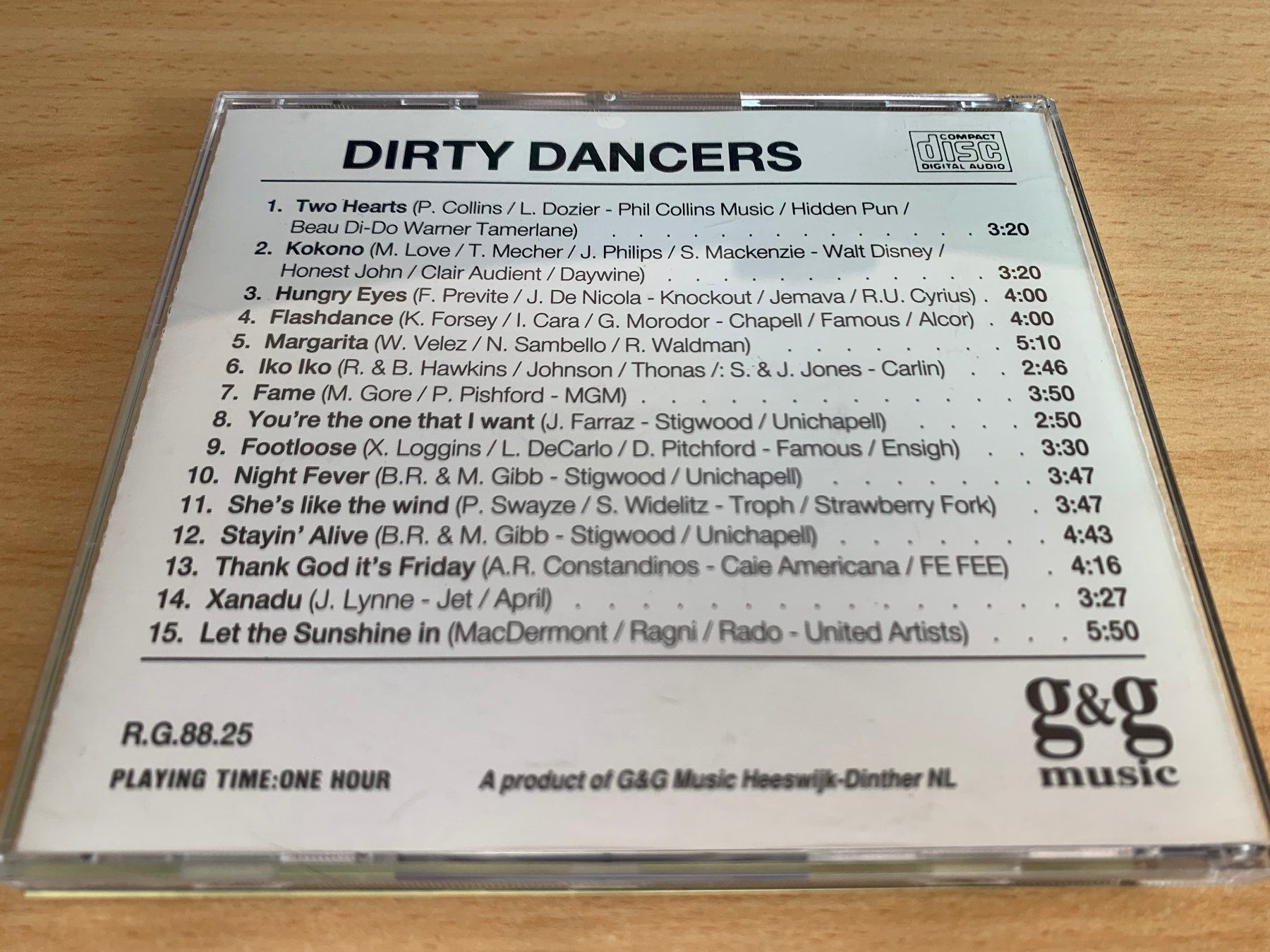 CD: Unknown Artist – Dirty Dancers – Usato da Rikon im Tösstal venduto da Alpenmutz 1