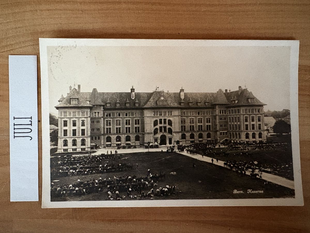Cartoline postali: AK von Kaserne Bern – Usato da Rümlang venduto da Kartenpost1