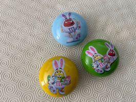 3 piece Boites publicitaires M&M 's Collection Candy