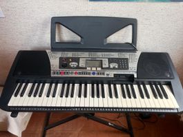Yamaha PSR-350 Keyboard mit Ständer