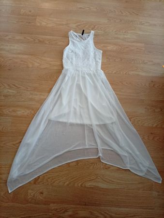 Weisses Sommerkleid von H&M, Gr. 34 - Top Zustand!