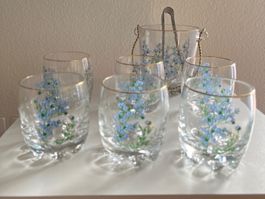 8-Teilges Vintage Whisky Gläser Set