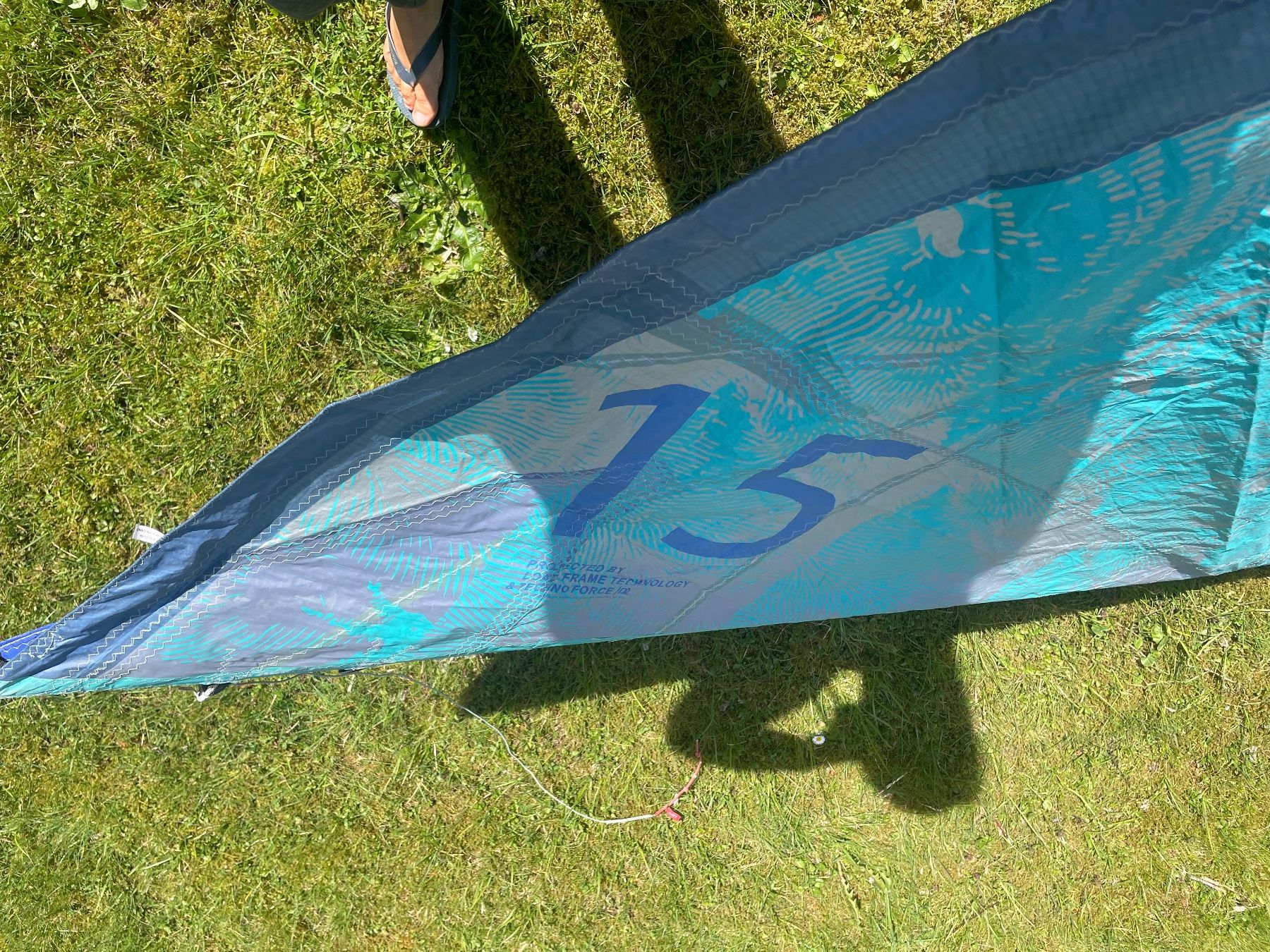 Aquilone: Leichtwind Kite Airush ultra 15 m – Usato da Wädenswil venduto da limesa 5