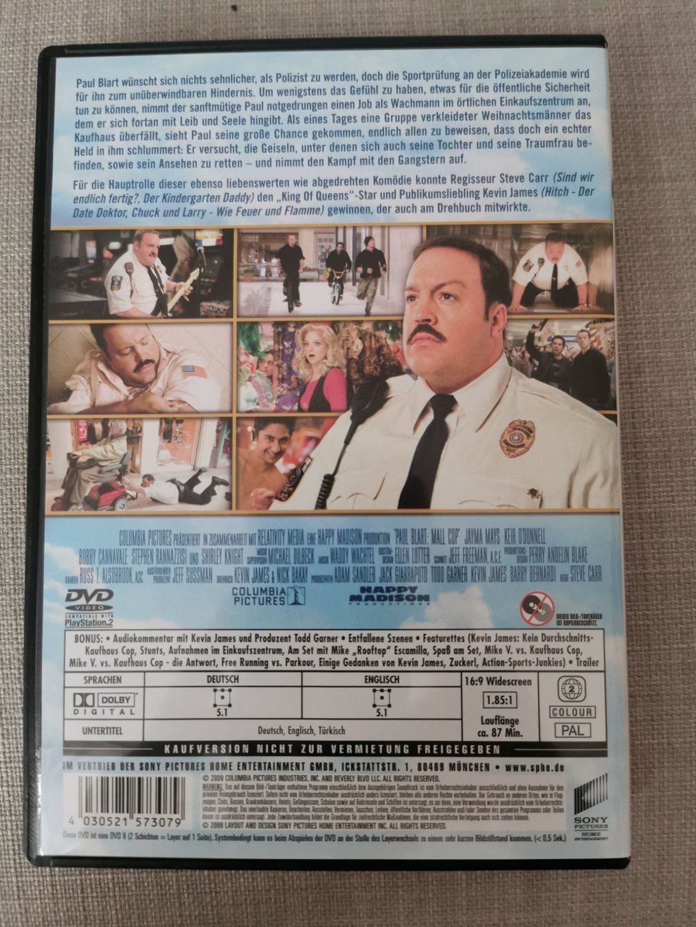 Tous les DVDs: DVD Der Kaufhauscop mit Kevin James – D'occasion à Wimmis par hawaiiblume 1