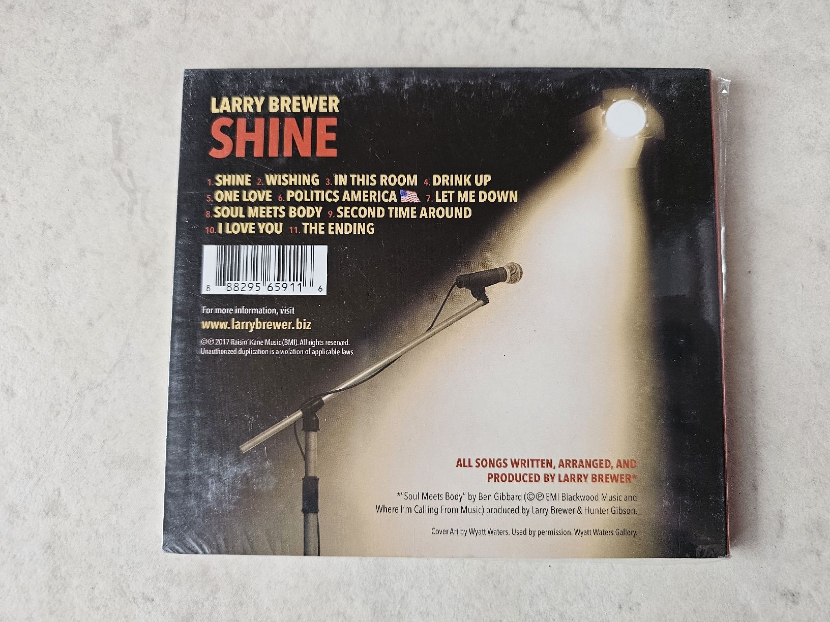 CDs: Larry Brewer  -  Shine  /  Fabrikneu – Neu und originalverpackt aus Schneisingen von backstore24 1