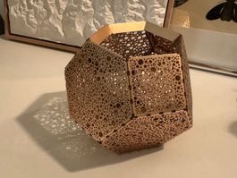 Tom Dixon Etch Copper Tea Light Holder