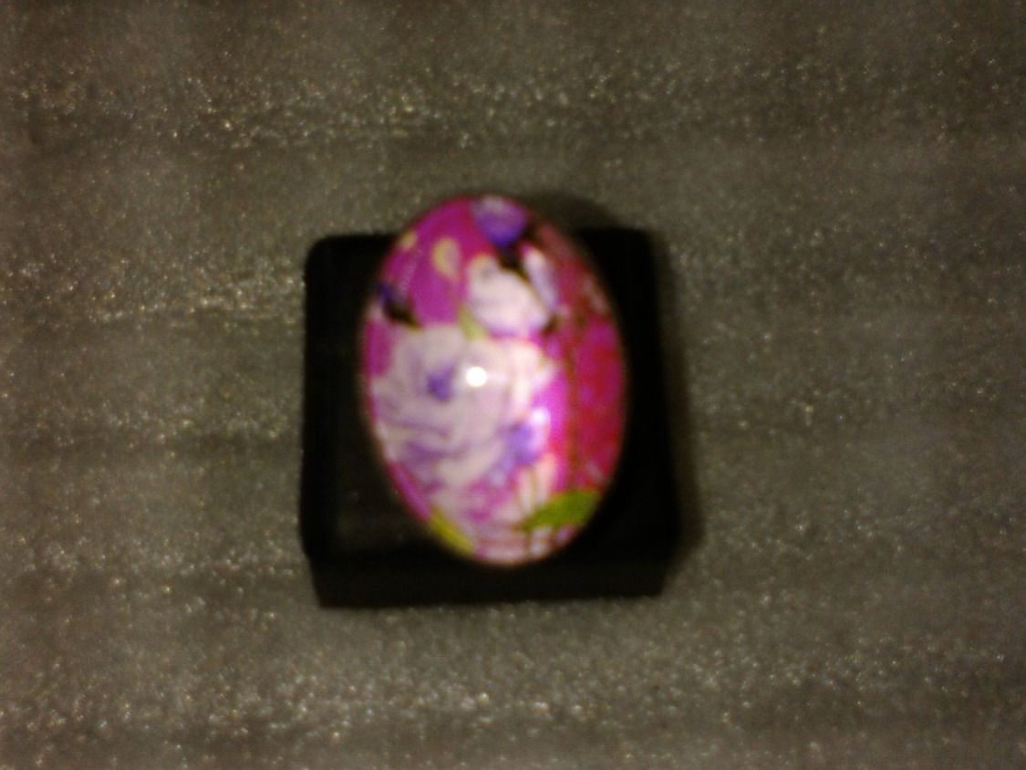Anelli: RING EDELSTHAL,,MIT BLUMEN,,,GLANZIG – Nuovo (secondo la descrizione) da Basel venduto da bijoutrie_4