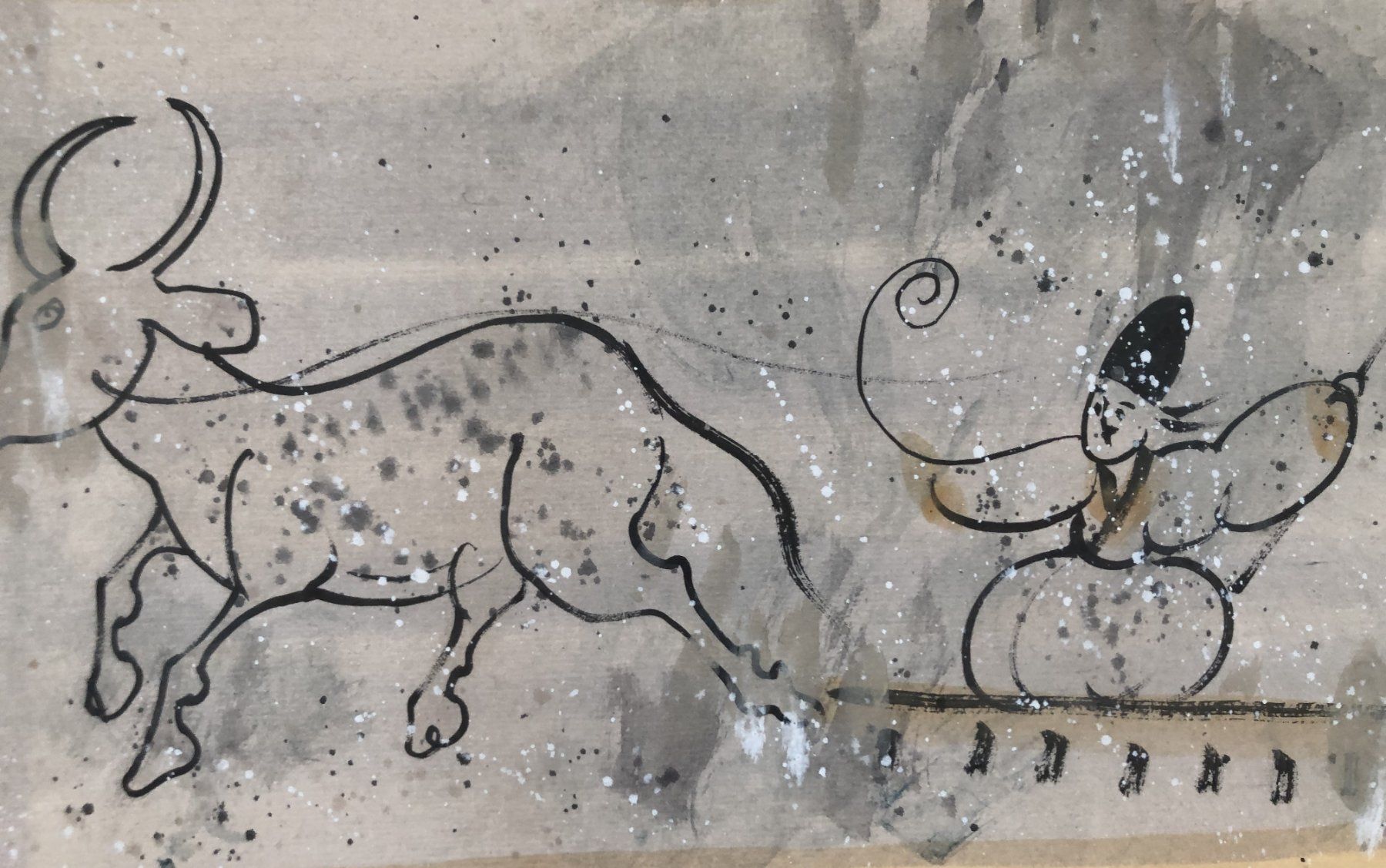 Dipinti: Original Gansu Museum Replik: Wei-Jin Grabkunst – Usato da Schaffhausen venduto da durruti 3