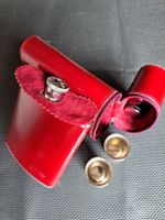 Edler Flachmann mit 2 Bechern in Ledertasche von Baileys