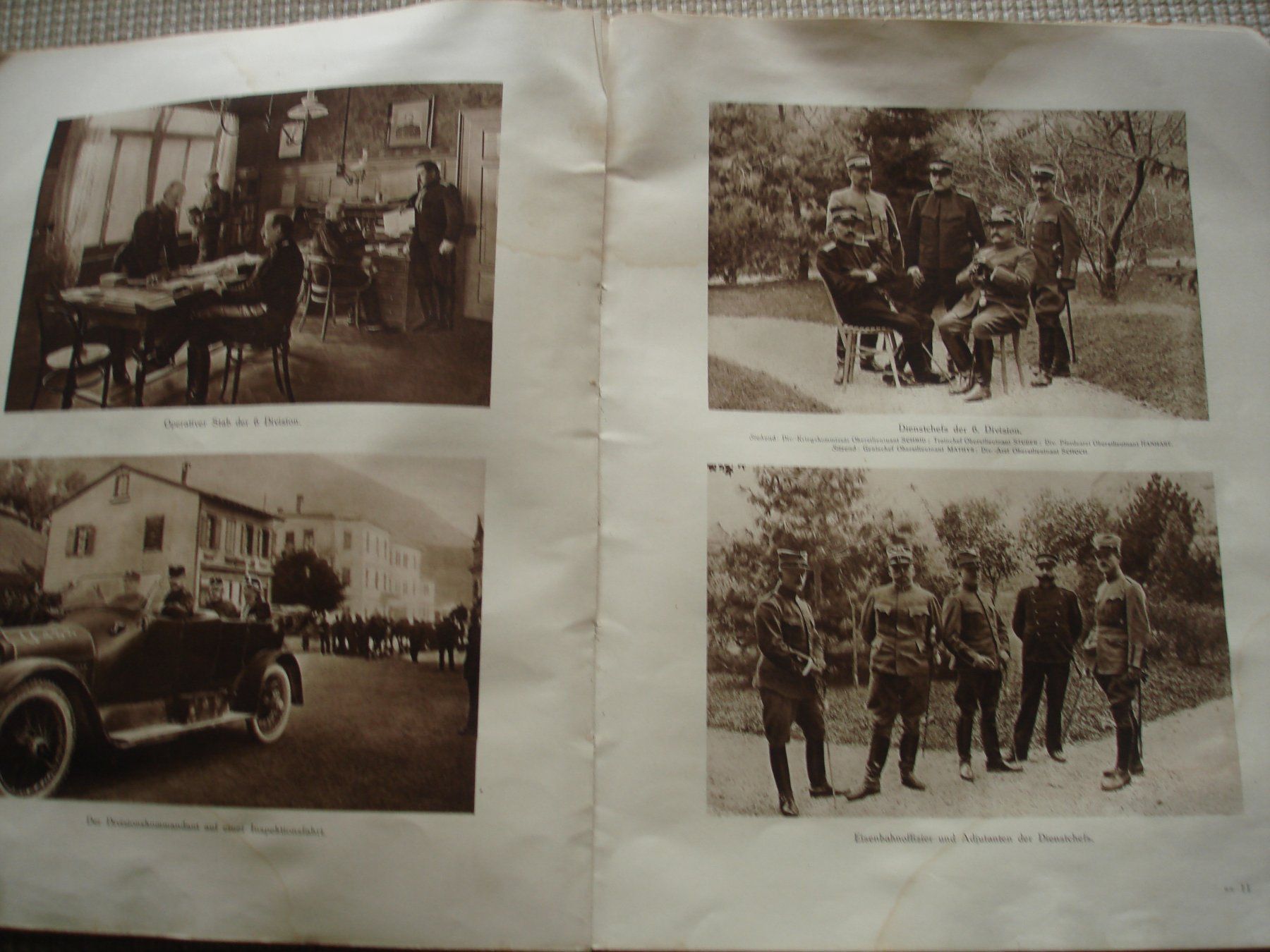 Bücher: Album 6. Division Schweizer Armee 1915, historisch – Gebraucht aus Gossau ZH von Crfurrer 2