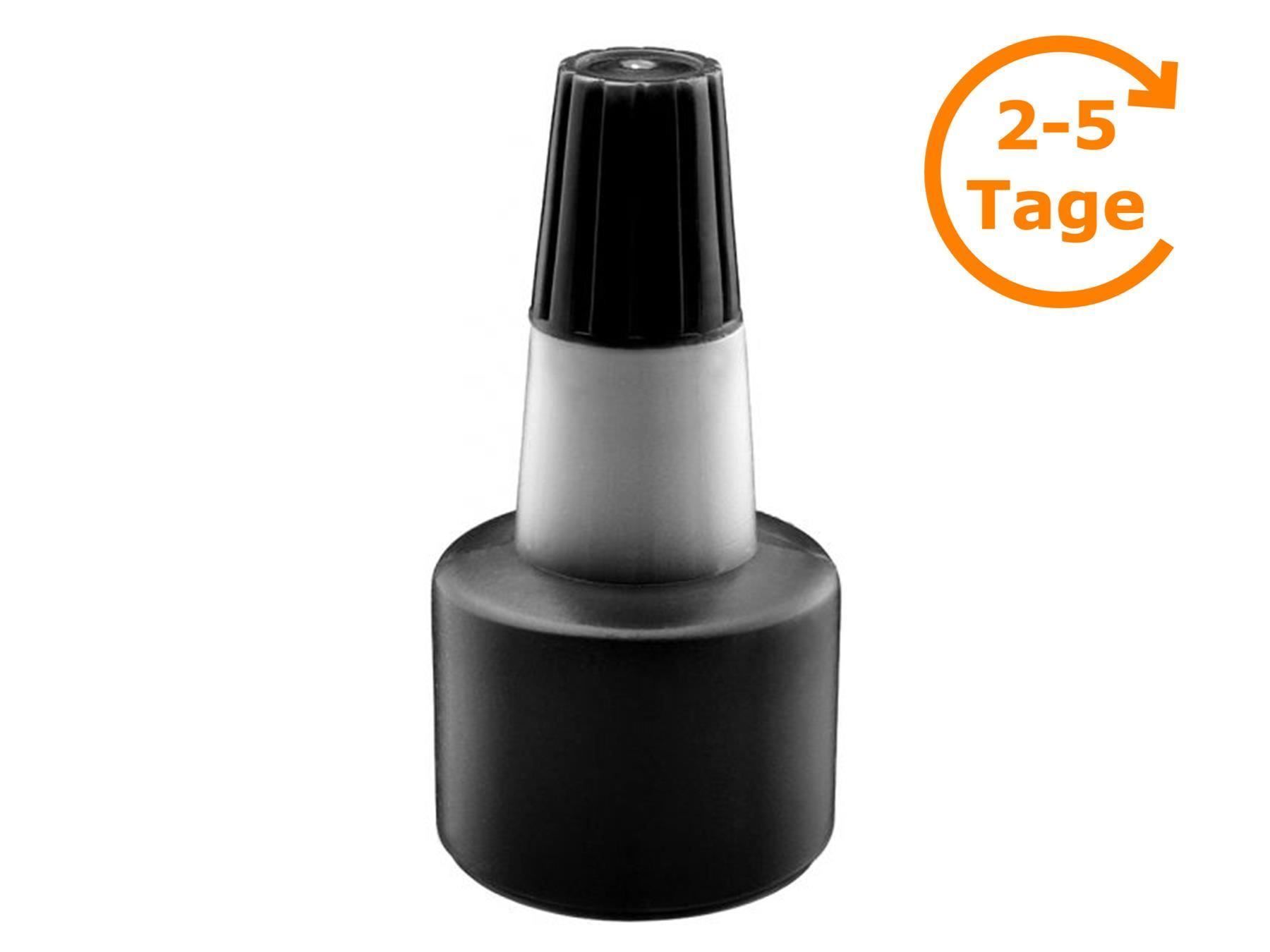 Colori: Stempelfarbe, Inhalt 30 ml, schwarz – Nuovo e nell'imballaggio originale da St. Gallen venduto da cointec