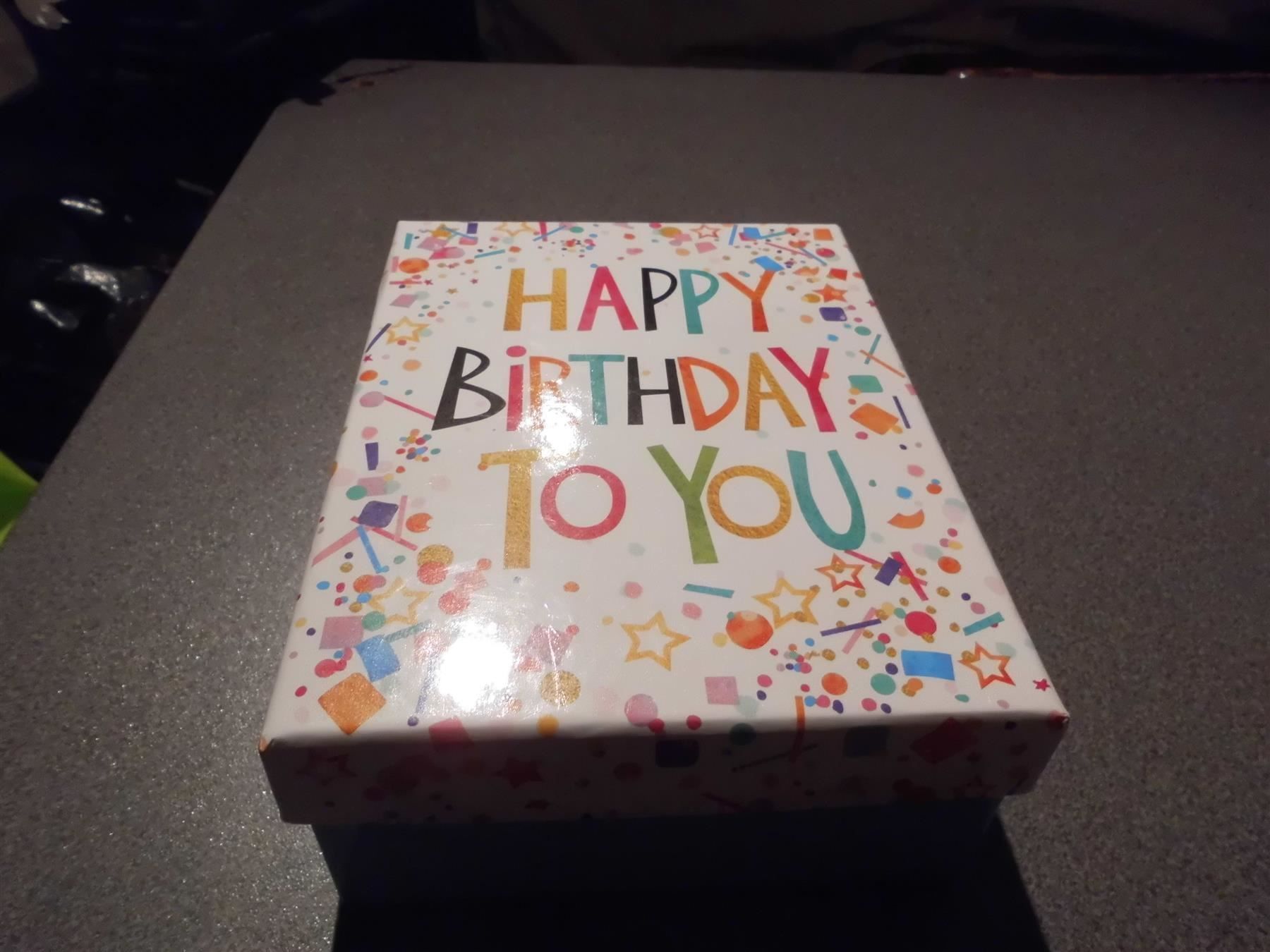 Altro in Decorazioni & Accessori: Schachtel Happy Birthday, hellblau – Usato da Zürich venduto da abraxas1291