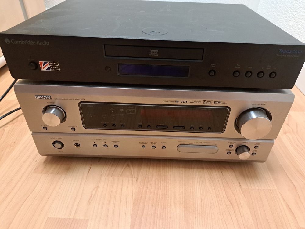 Denon Receiver AVR-1804 und Topaz CD Player | Kaufen auf Ricardo