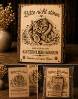 Bitte nicht stören – Hier wohnt eine Katzenliebhaberin