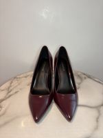 Even & Odd Pumps Bordeauxrot spitz zulaufend sehr gut